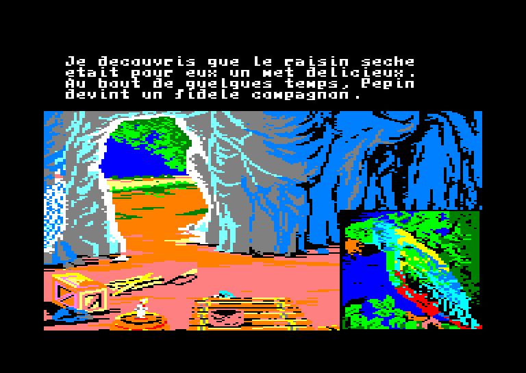 Amstrad CPC, Robinson Crusoé
