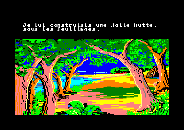 Amstrad CPC, Robinson Crusoé