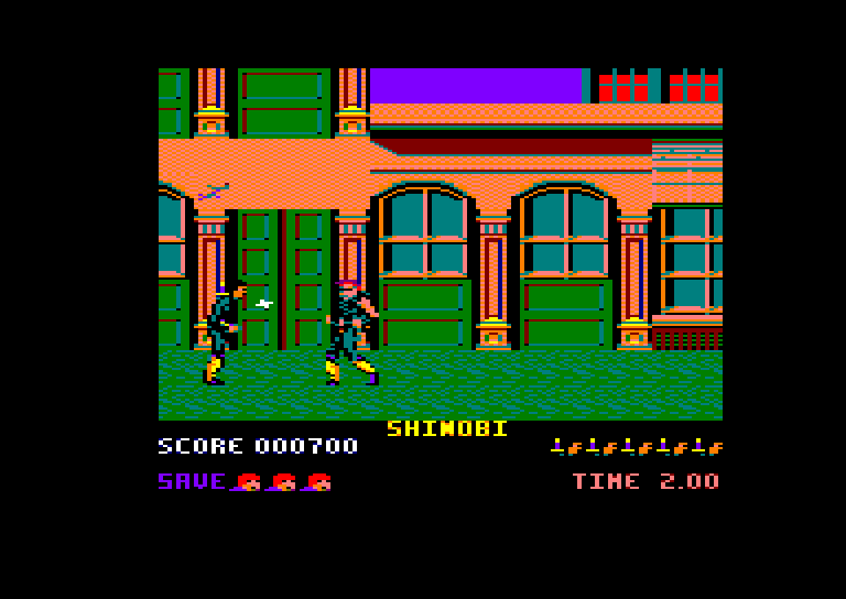Shinobi, Amstrad CPC