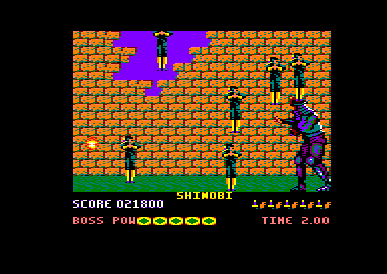 Amstrad CPC, Shinobi