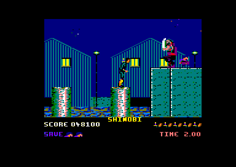 Amstrad CPC, Shinobi