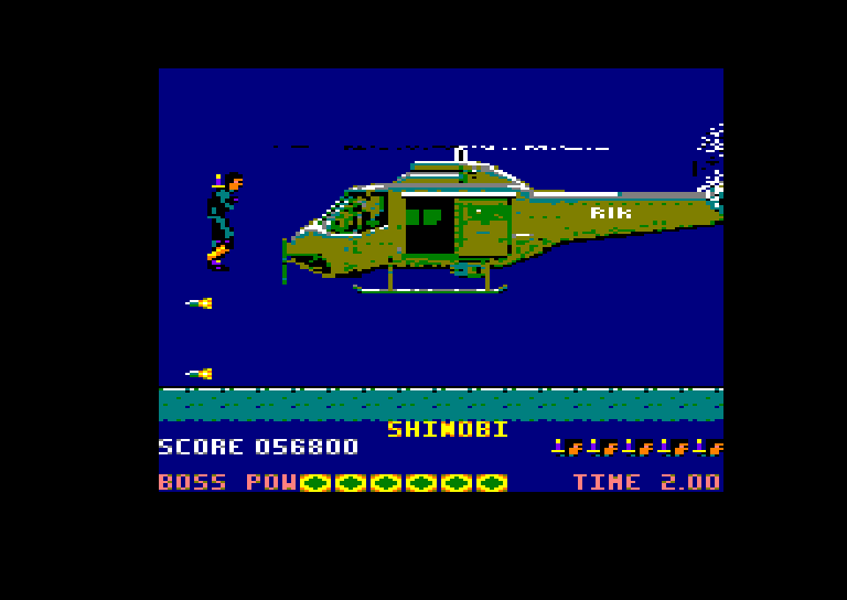 Amstrad CPC, Shinobi