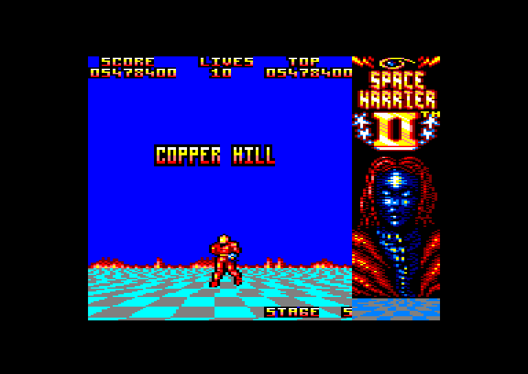 Amstrad CPC, Space Harrier II