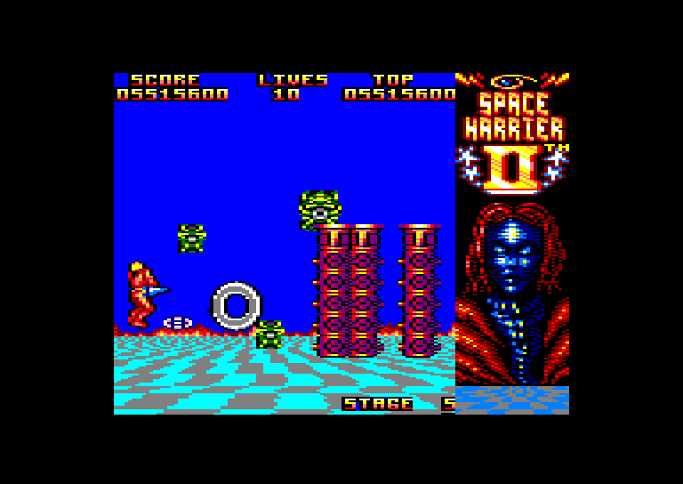 Amstrad CPC, Space Harrier II