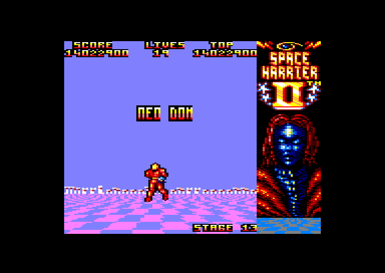 Amstrad CPC, Space Harrier II