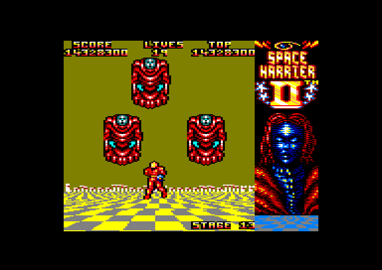 Amstrad CPC, Space Harrier II