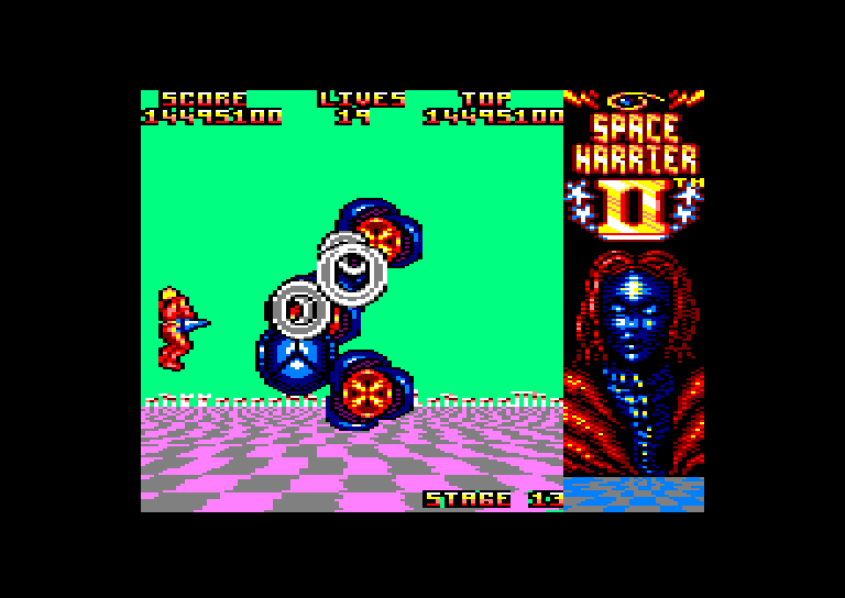 Amstrad CPC, Space Harrier II