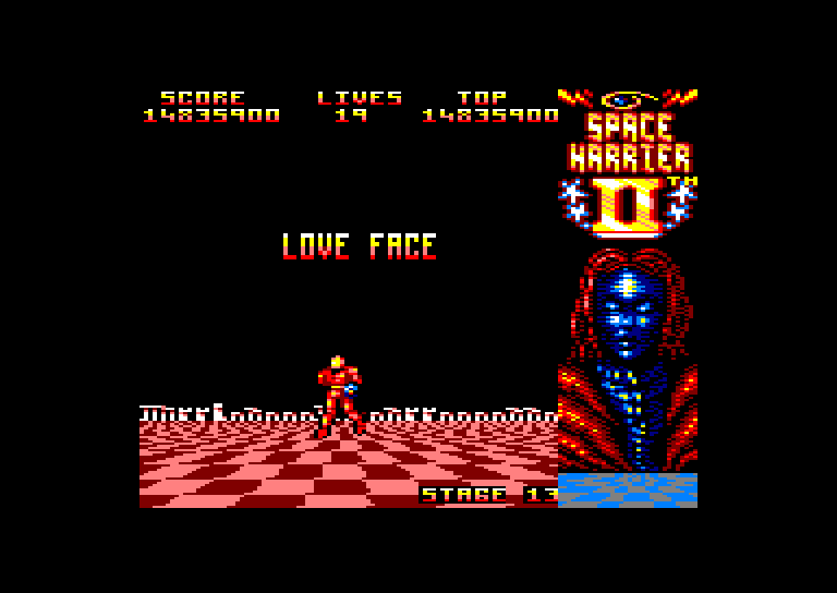 Amstrad CPC, Space Harrier II