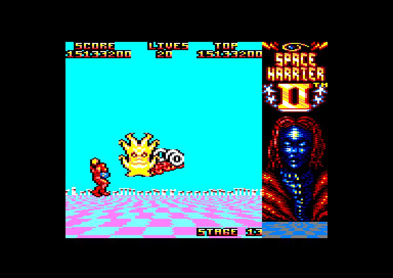 Amstrad CPC, Space Harrier II