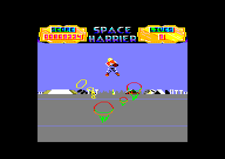 Amstrad CPC, Space Harrier