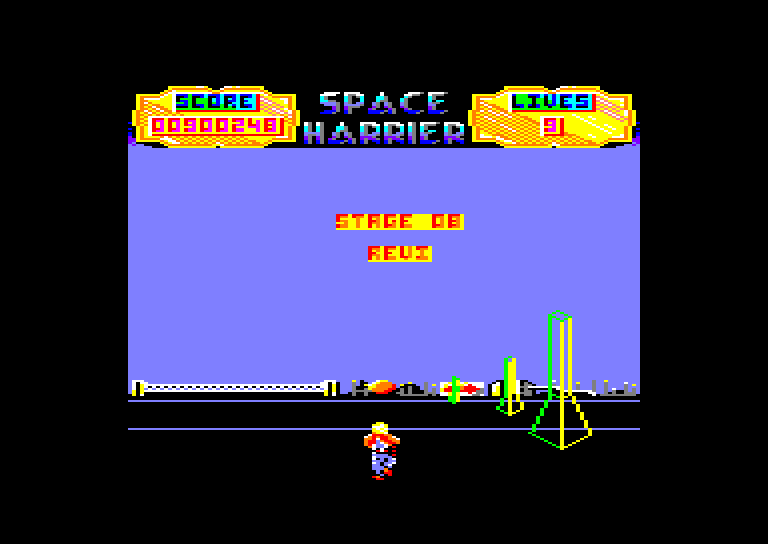 Amstrad CPC, Space Harrier