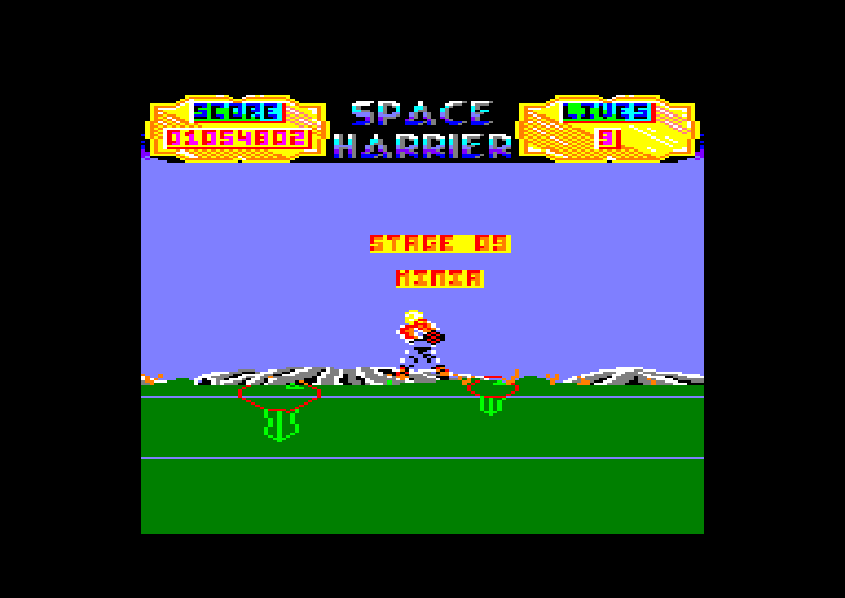 Amstrad CPC, Space Harrier
