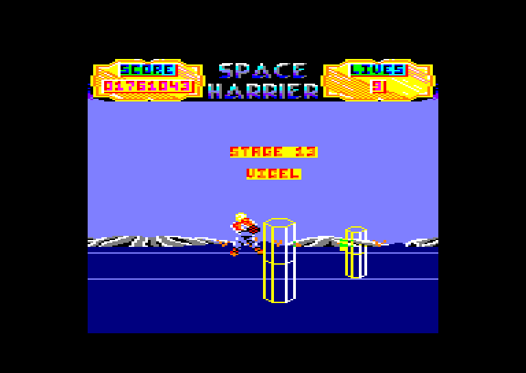 Amstrad CPC, Space Harrier