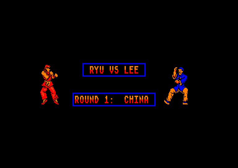 Amstrad  CPC, Street Fighter