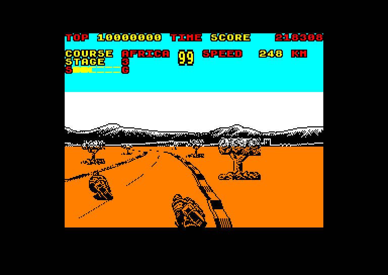 Amstrad CPC, Super Hang-On