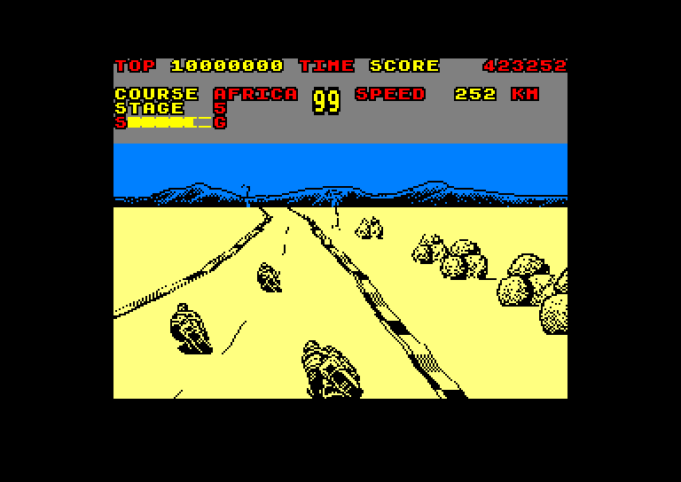 Amstrad CPC, Super Hang-On
