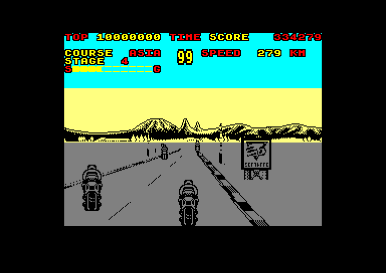 Amstrad CPC, Super Hang-On