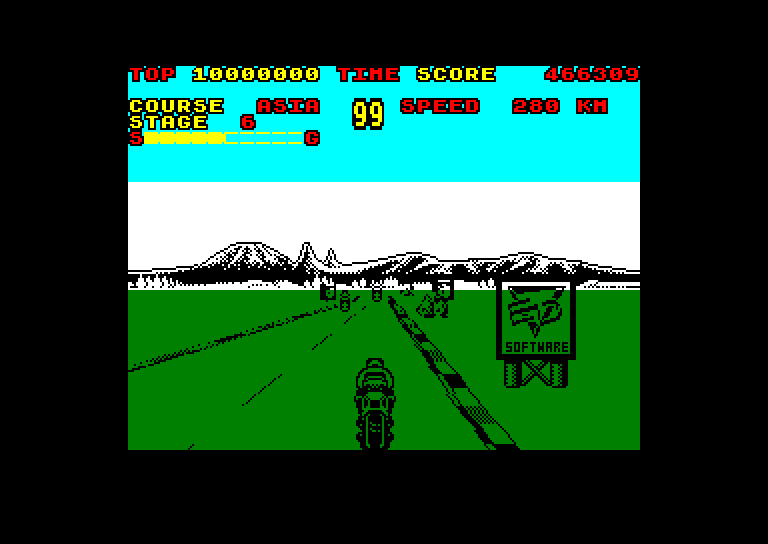 Amstrad CPC, Super Hang-On