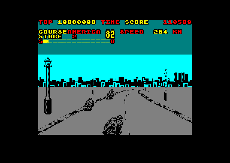 Amstrad CPC, Super Hang-On