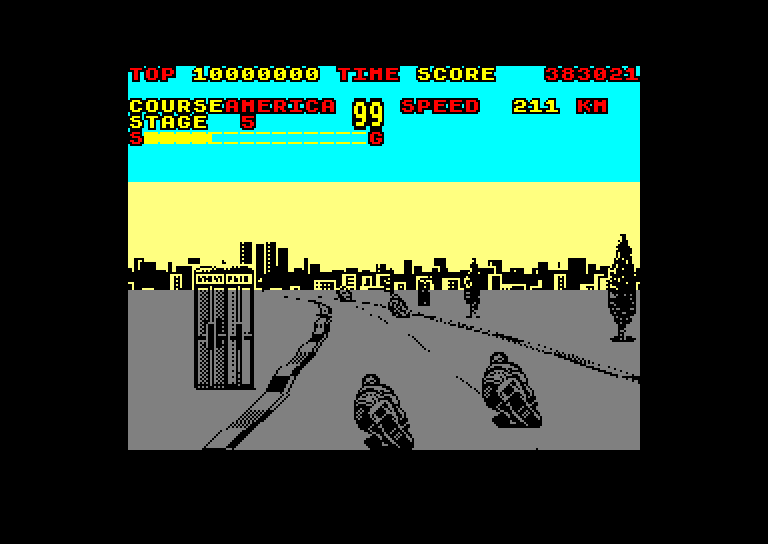 Amstrad CPC, Super Hang-On