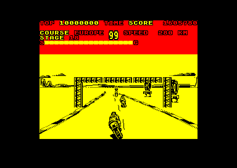 Amstrad CPC, Super Hang-On