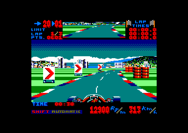 Amstrad CPC, Super Monaco GP