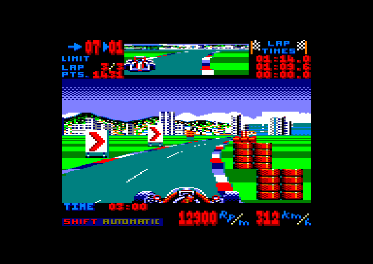 Amstrad CPC, Super Monaco GP