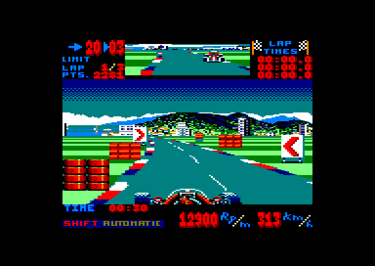 Amstrad CPC, Super Monaco GP