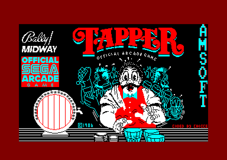 Amstrad CPC, Tapper