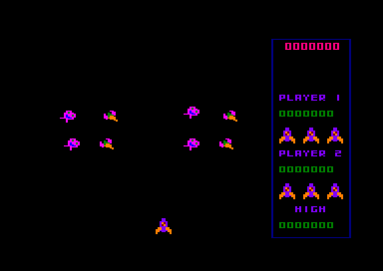 The Galactic Plague, Amstrad CPC