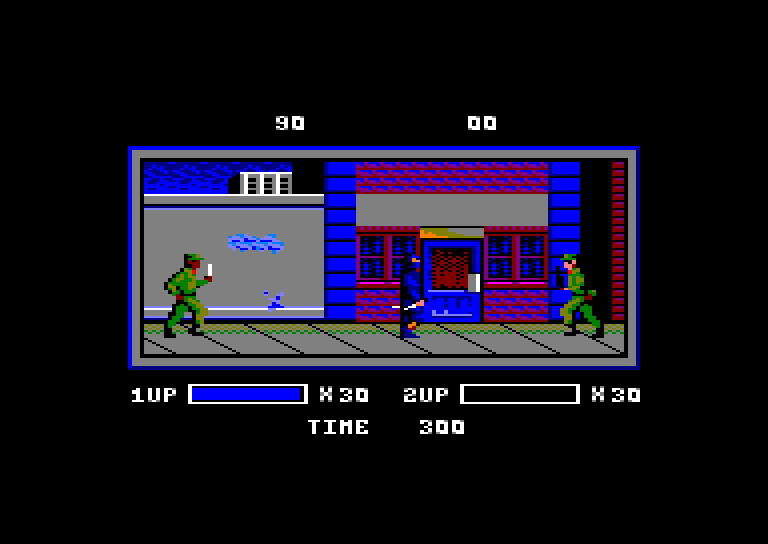 The Ninja Warriors, Amstrad CPC