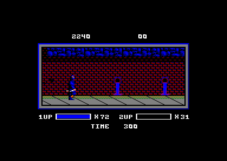 Amstrad  CPC, The Ninja Warriors
