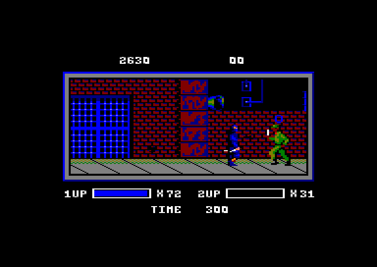 Amstrad  CPC, The Ninja Warriors