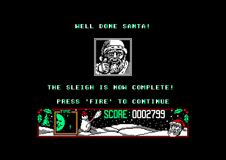 Amstrad CPC, The Official Father Christmas