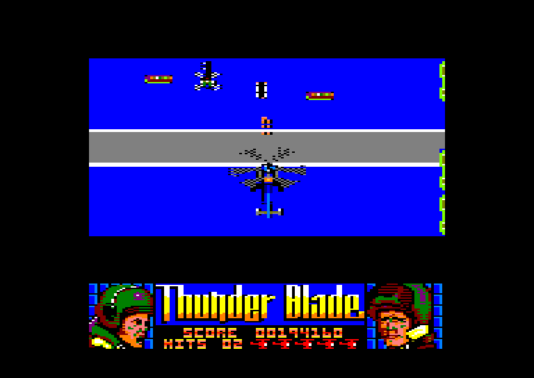 Amstrad CPC, Thunder Blade