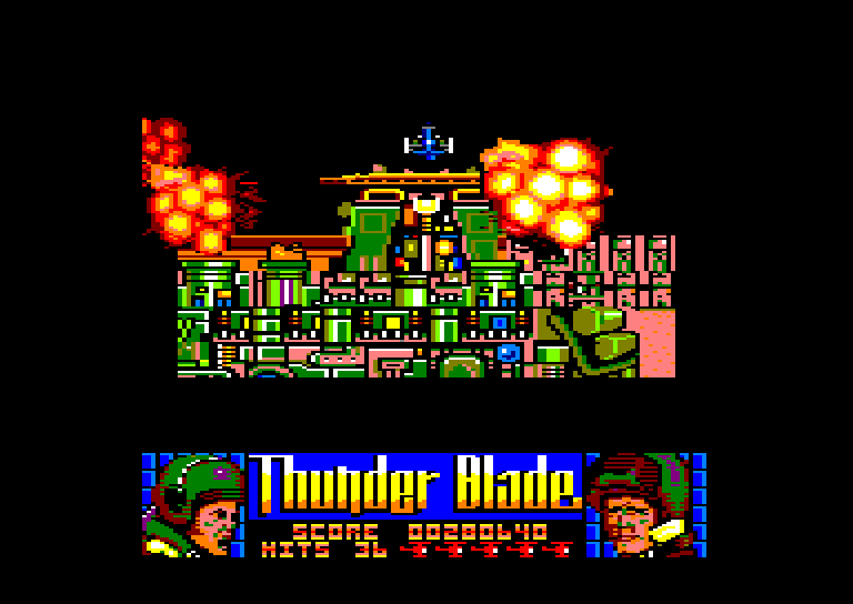 Amstrad CPC, Thunder Blade