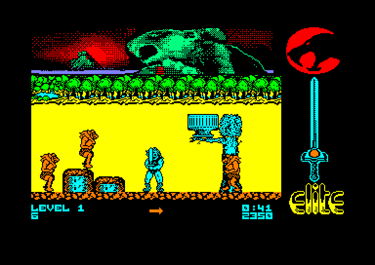 Thundercats The Lost Eye Of Thundera, Amstrad CPC