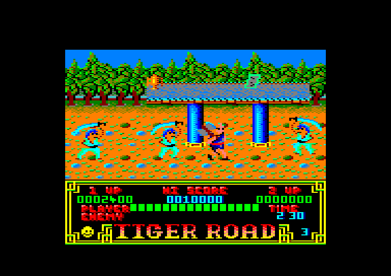 Tiger Road, Amstrad CPC