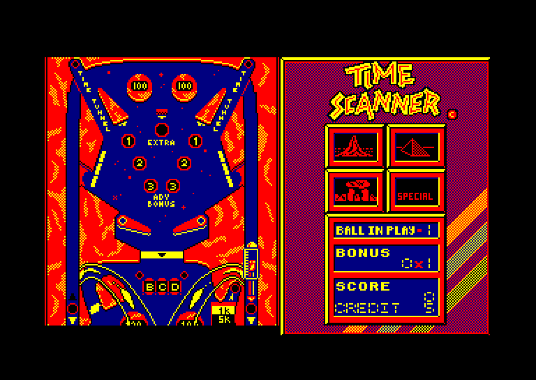 Time Scanner, Amstrad CPC