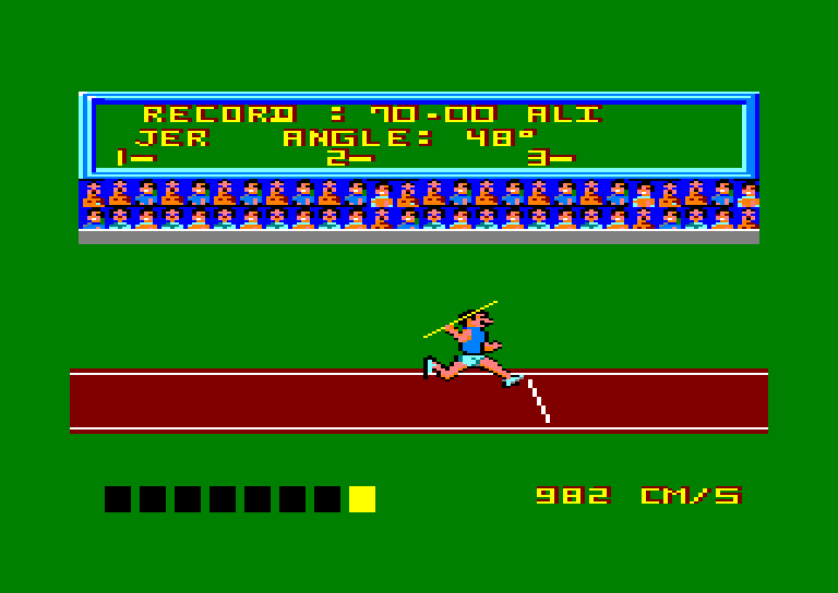 Amstrad CPC, Track & Field