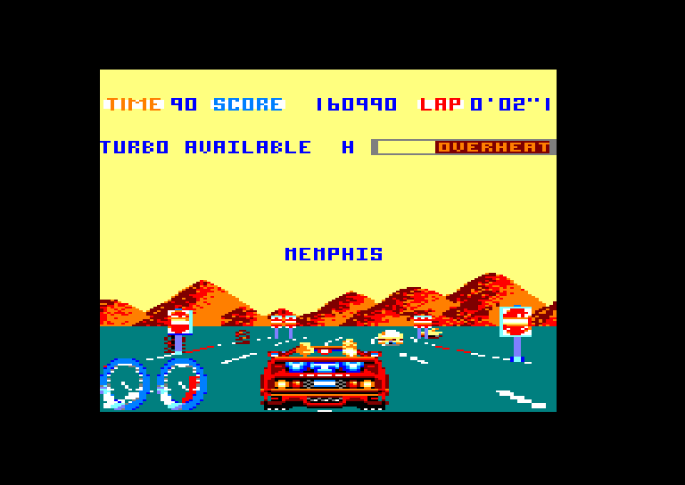 Amstrad CPC, Turbo Out Run