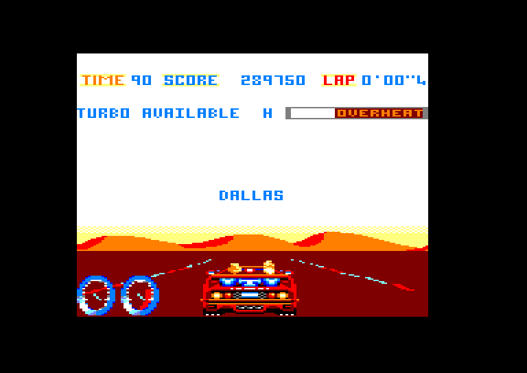 Amstrad CPC, Turbo Out Run