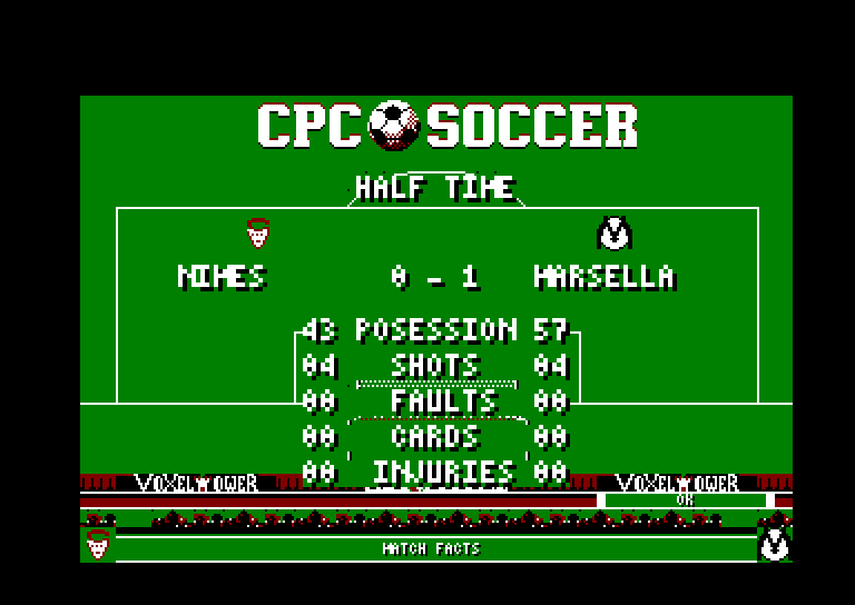 Amstrad CPC, CPC Soccer