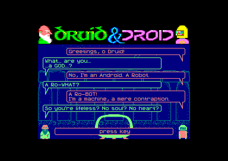 Amstrad CPC, Druid & Droid