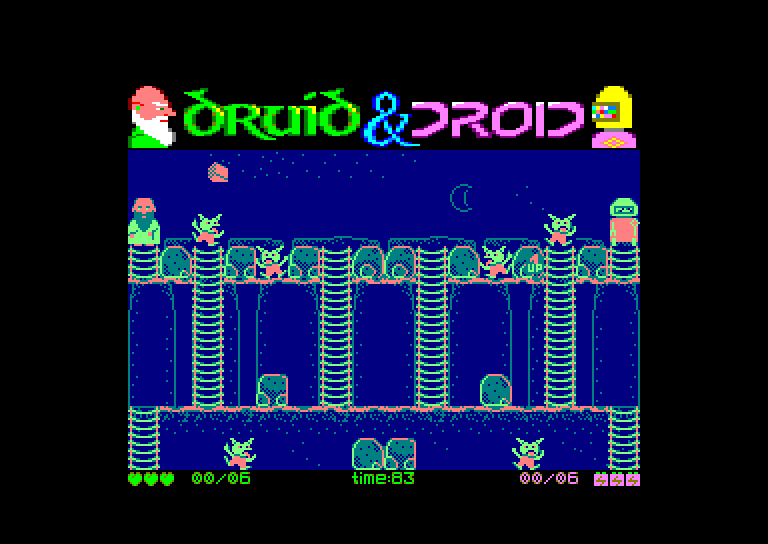 Amstrad CPC, Druid & Droid