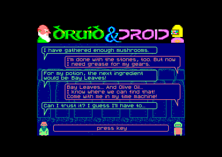 Amstrad CPC, Druid & Droid