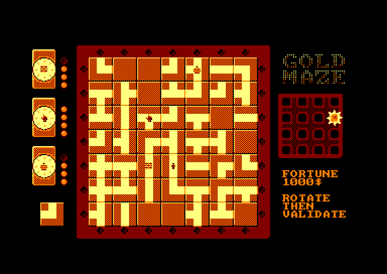Amstrad CPC, Gold Maze