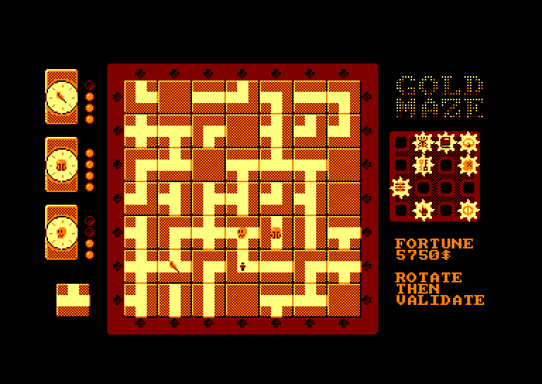 Amstrad CPC, Gold Maze
