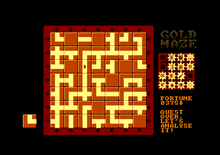 Amstrad CPC, Gold Maze