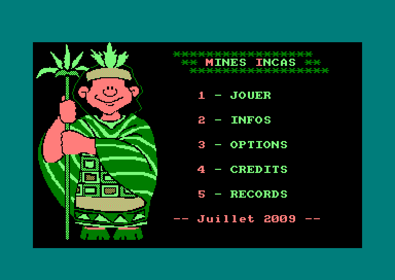 Amstrad CPC, Mines Incas